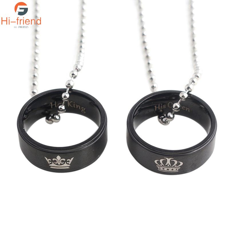 2020 Hot Sale Her King His Queen Crown Necklace Pendants Heart Lover Women Men Souvenir Party Valentine's Day Gift Jewelry Gift
2020 Hot Sale Her King His Queen Crown Necklace Pendants Heart Lover Women Men Souvenir Party Valentine's Day Gift Jewelry Gift