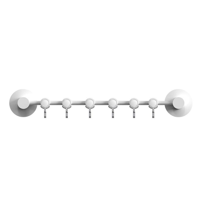 New Punch-free Wall Hook Self-adhesive Hanger Suction Cup 6 Hooks Clothes Towel Rack Sucker for Home Bathroom Kitchen Holder
New Punch-free Wall Hook Self-adhesive Hanger Suction Cup 6 Hooks Clothes Towel Rack Sucker for Home Bathroom Kitchen Holder