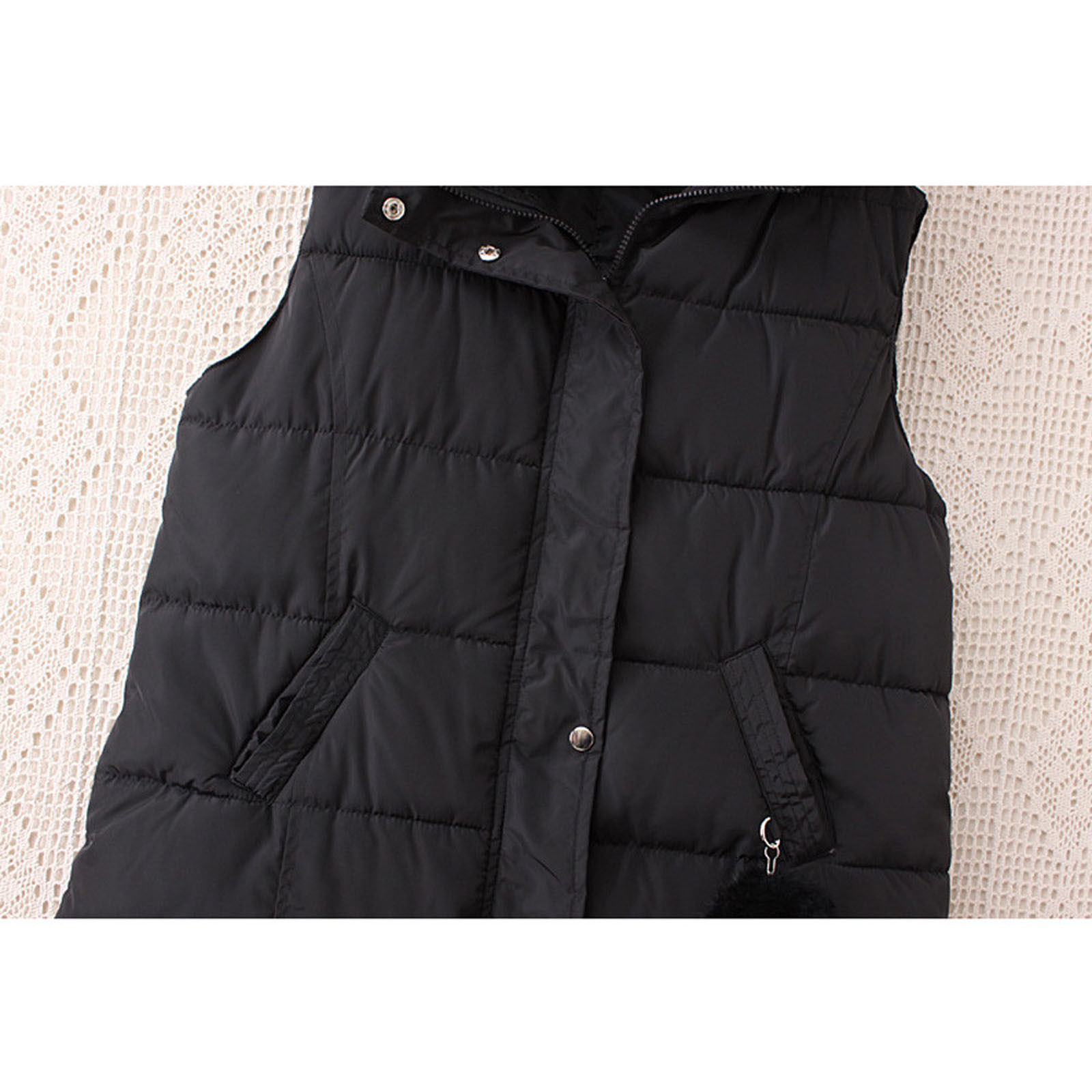 Fashion Womens Waistcoat Vests Plus Size Hoodie Gilet Jacket Coat Outwear Female Sleeveless Warm Windproof Vest Colete Feminino LJ201203
