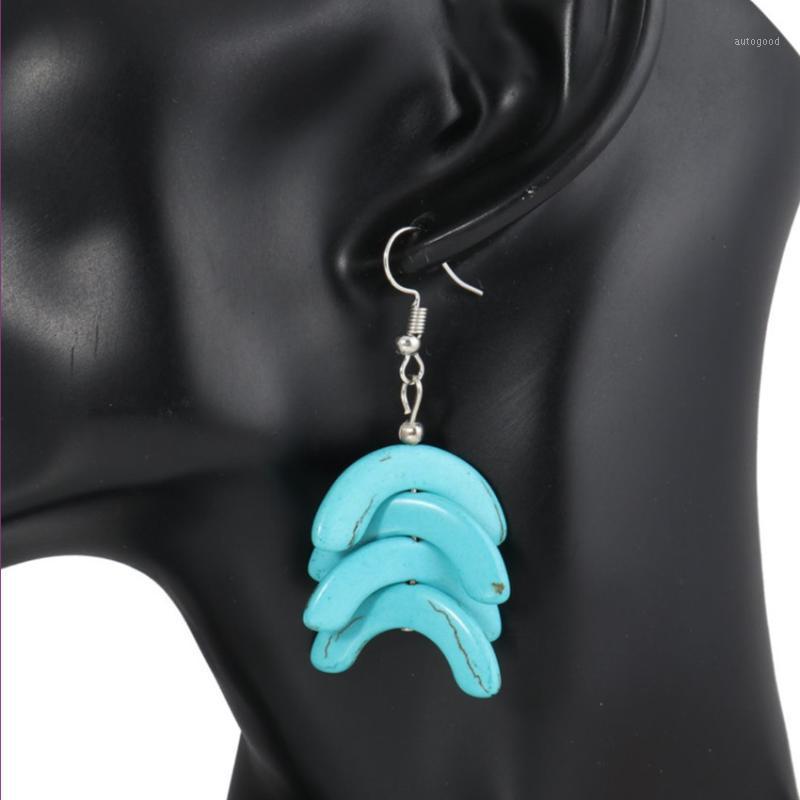 Dangle & Chandelier FYJS Unique Silver Plated Geometric Green Turquoises Stone Earrings Fashion Jewelry1
Dangle & Chandelier FYJS Unique Silver Plated Geometric Green Turquoises Stone Earrings Fashion Jewelry1