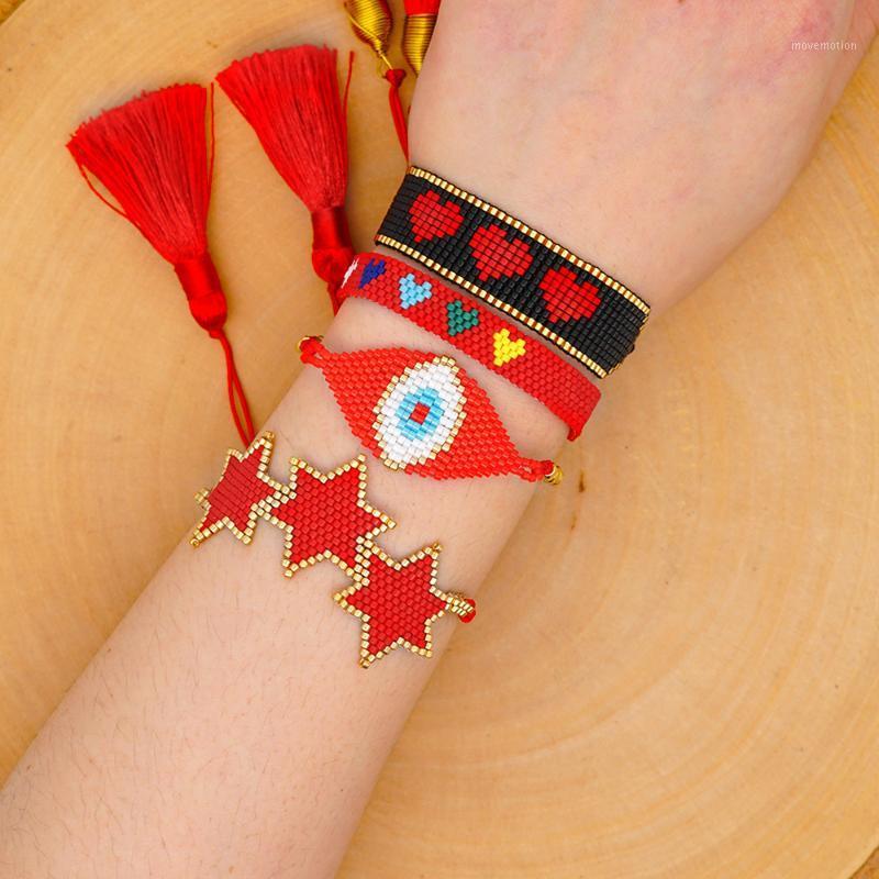 GRAPES 2020 MIYUKI Bracelet For Women Red Lucky Turkish Evil Eye Bracelets Pulseras Mujer 2020 Jewelry Handmade Gold Stainles1
GRAPES 2020 MIYUKI Bracelet For Women Red Lucky Turkish Evil Eye Bracelets Pulseras Mujer 2020 Jewelry Handmade Gold Stainles1