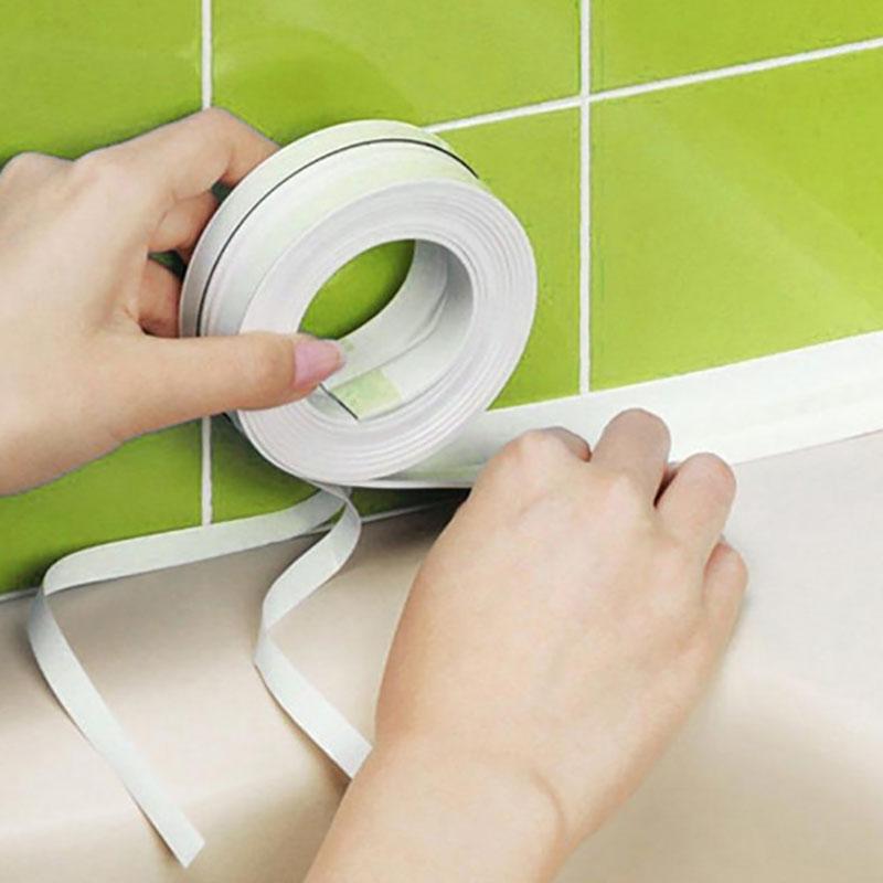 1pcs Dropshipping Wall Sealing Tape Waterproof Mold Proof Adhesive Tape Kitchen Bathroom 3.2mx3.8cm Bathroom Accessories
1pcs Dropshipping Wall Sealing Tape Waterproof Mold Proof Adhesive Tape Kitchen Bathroom 3.2mx3.8cm Bathroom Accessories