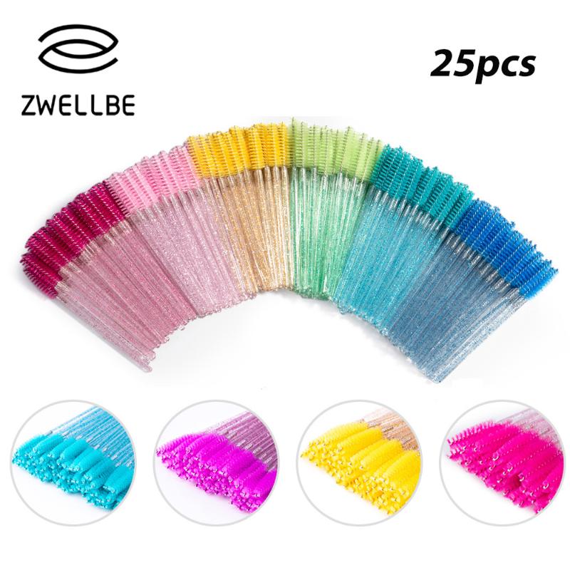 25 Pcs/Pack zwellbe New Good Quality Disposable Eyelash Eye Lash Makeup Brush Mini Mascara Wands Brush Eyelash Extension Tool
25 Pcs/Pack zwellbe New Good Quality Disposable Eyelash Eye Lash Makeup Brush Mini Mascara Wands Brush Eyelash Extension Tool