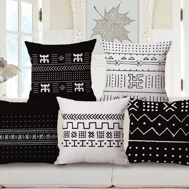 Black White Stripe Linen Square Pillowcase Cushion Cover 45*45 Cm Home Decor Bedroom Living Room Minimalist Stylish Design Pillow Case
Black White Stripe Linen Square Pillowcase Cushion Cover 45*45 Cm Home Decor Bedroom Living Room Minimalist Stylish Design Pillow Case