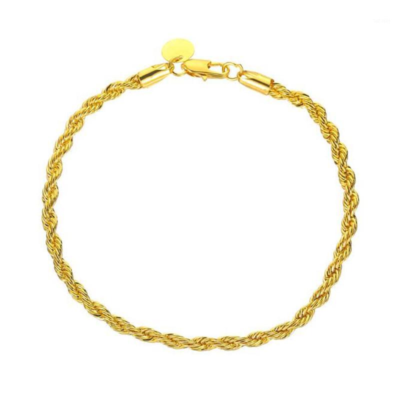 Gold Color Simple Braided Woven Wristband Bracelets Charm Braiding Twist Bracelets For Women Men Pulseras Party Jewelry Gifts1 
Gold Color Simple Braided Woven Wristband Bracelets Charm Braiding Twist Bracelets For Women Men Pulseras Party Jewelry Gifts1