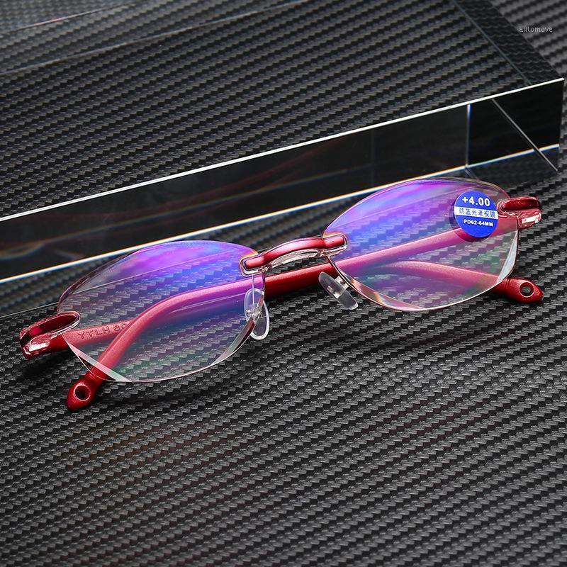 Reading Glasses Anti Blue Light Reading Glasses Rimless Presbyopia Memory Hyperopia Frameless Magnifier Eyewear 0 1.0 to 4.01
Reading Glasses Anti Blue Light Reading Glasses Rimless Presbyopia Memory Hyperopia Frameless Magnifier Eyewear 0 1.0 to 4.01