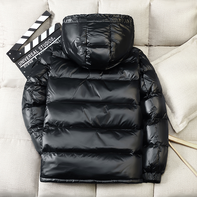 autumn and winter new men's hooded casual down jacket thick and warm men's winter clothing YR2008 201217