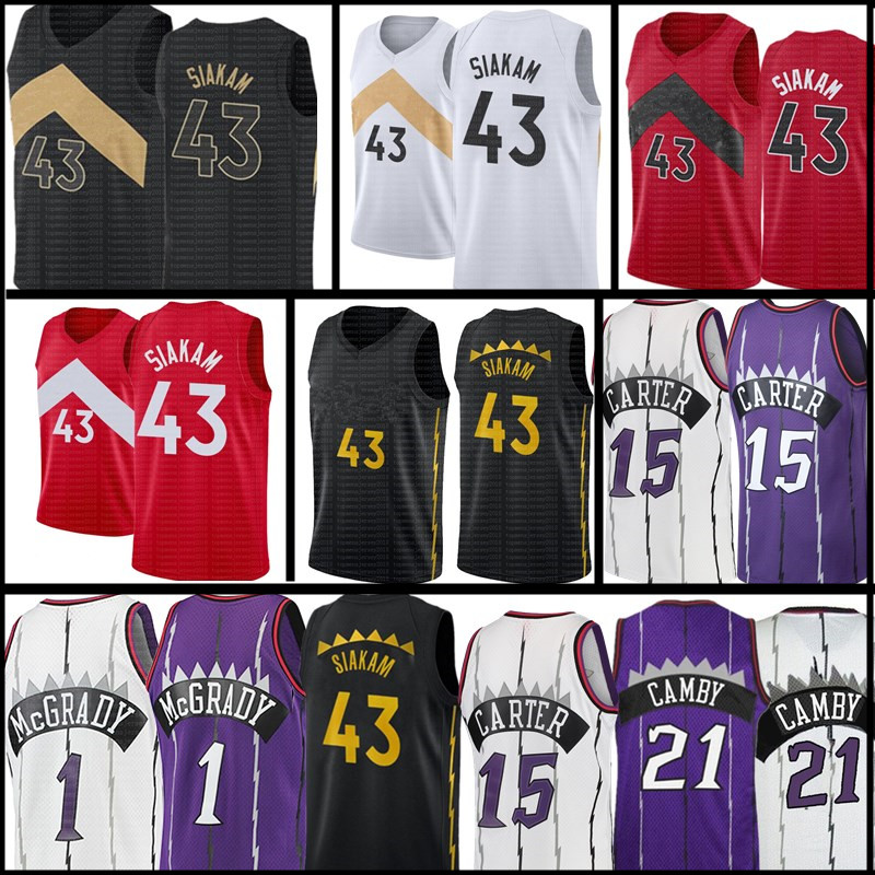 Pascal 43 Siakam Jersey Vince 15 Carter Basketball Jerseys mens Retro Mesh Tracy 1 McGrady Marcus 21 Camby Jersey S- Embroidery Logos
Pascal 43 Siakam Jersey Vince 15 Carter Basketball Jerseys mens Retro Mesh Tracy 1 McGrady Marcus 21 Camby Jersey S- Embroidery Logos