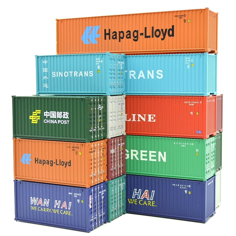 1:87 HO scale train Model 40 feet container Oceangoing Ship Freighter Boat Accessories Scale model parts Y200428
1:87 HO scale train Model 40 feet container Oceangoing Ship Freighter Boat Accessories Scale model parts Y200428