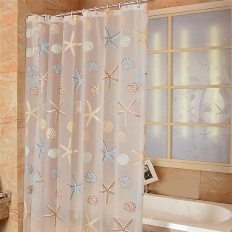 Modern Shower Curtain Starfish Partition Fresh Seaside Style Waterproof Mildew PEVA Curtain For Bathroom Shower Room
Modern Shower Curtain Starfish Partition Fresh Seaside Style Waterproof Mildew PEVA Curtain For Bathroom Shower Room
