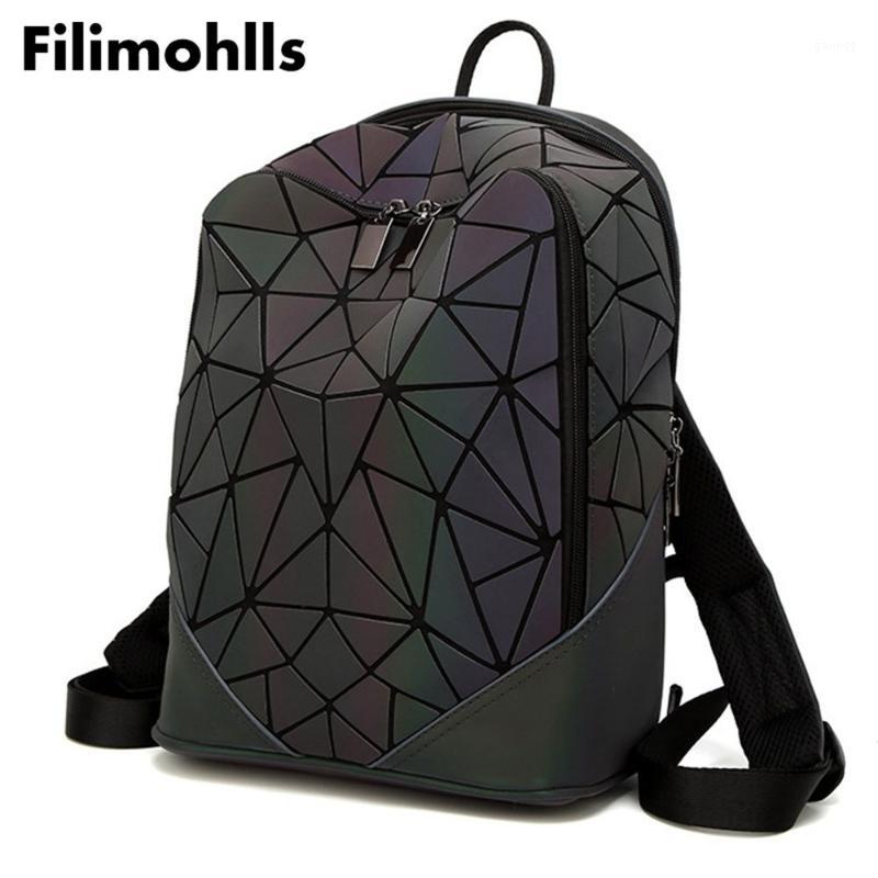Fashion Women backpack PVC geometric luminous backpack 2018 new Travel Bags for School Back Pack holographic backpacks F-1161, Black
Fashion Women backpack PVC geometric luminous backpack 2018 new Travel Bags for School Back Pack holographic backpacks F-1161, Black