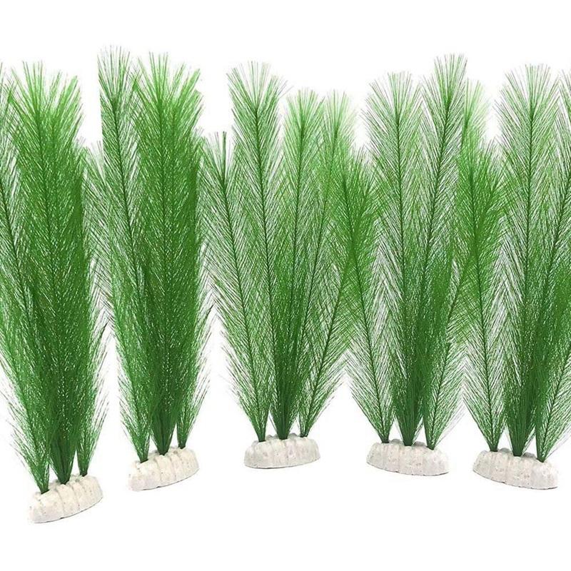 Aquarium Decorations Fish Tank Artificial Green Water Plants Made Of Silk Fabrics Plastic,for All Fish and Pets 5Pcs
Aquarium Decorations Fish Tank Artificial Green Water Plants Made Of Silk Fabrics Plastic,for All Fish and Pets 5Pcs