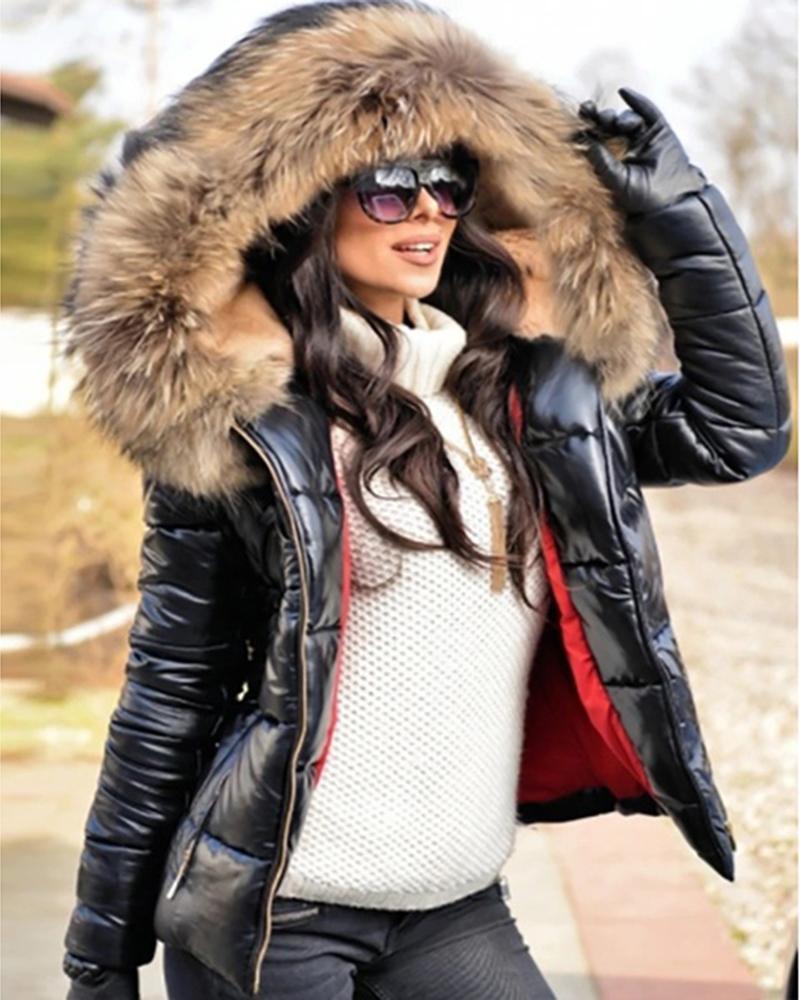 2020 Winter Parkas Women Pure Color Fashion Jacket Coat Casual Thick Warm Short Hooded Outerwear Female Zipper Winter Coat, Black
2020 Winter Parkas Women Pure Color Fashion Jacket Coat Casual Thick Warm Short Hooded Outerwear Female Zipper Winter Coat, Black