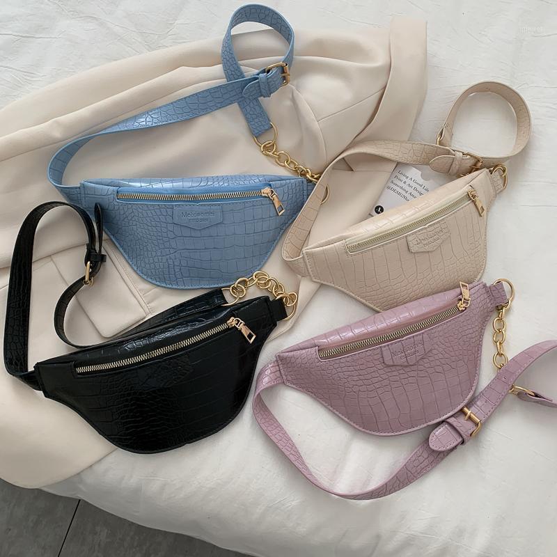 2020 New Candy Color Waist Bag Fashion Chain Banana New Brand Belt Bag Women Waist Pack PU Leather Chest For Women1, White
2020 New Candy Color Waist Bag Fashion Chain Banana New Brand Belt Bag Women Waist Pack PU Leather Chest For Women1, White