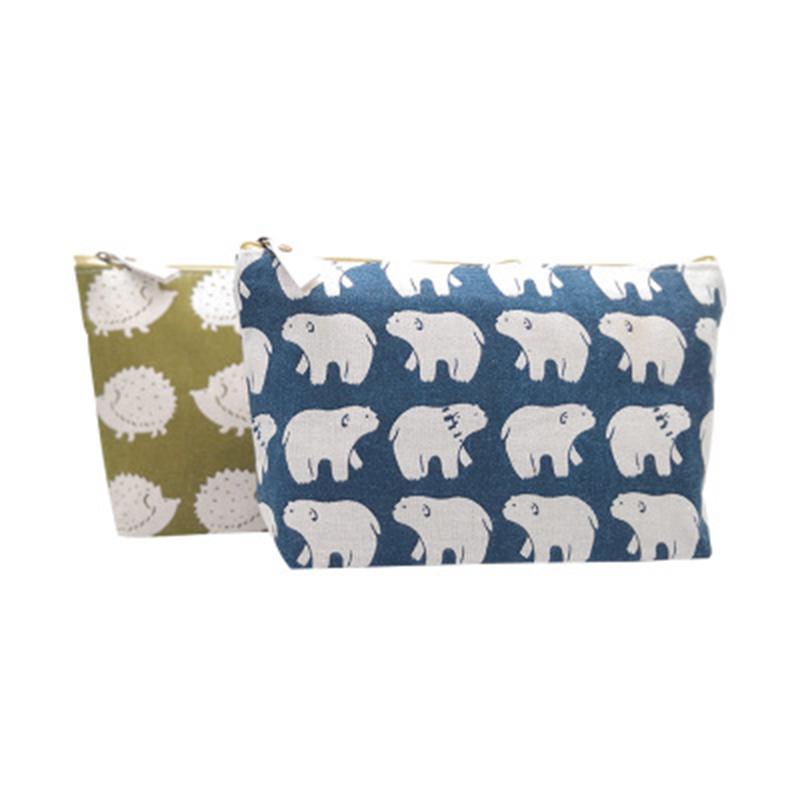 Women Canvas Printed Travel Cosmetic Storage Bag Makeup Handbag Female Zipper Purse Pouch Bathroom Wash Beauty Organizer 1 PC
Women Canvas Printed Travel Cosmetic Storage Bag Makeup Handbag Female Zipper Purse Pouch Bathroom Wash Beauty Organizer 1 PC