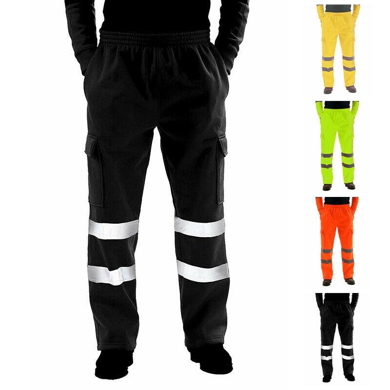 Men's reflective Warm fleece casual running pants High Visibility Work Safety Winter Hiking trousers Bottoms Thick Ski, Black
Men's reflective Warm fleece casual running pants High Visibility Work Safety Winter Hiking trousers Bottoms Thick Ski, Black