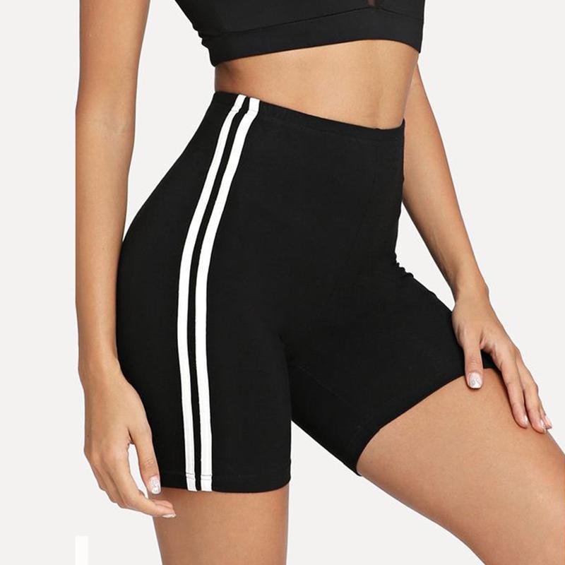 Contrast Striped Side Cycling Shorts Women Skinny Biker Shorts Yoga for Fitness Active Gym Wear Summer Fitness Black Short1, As pic
Contrast Striped Side Cycling Shorts Women Skinny Biker Shorts Yoga for Fitness Active Gym Wear Summer Fitness Black Short1, As pic