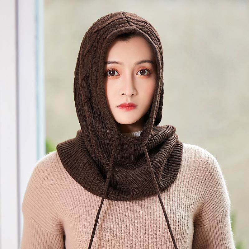 Unisex Couple Cashmere Winter Hat Collar Knitted Simple Fashion Fake Collar Cap Head and Ear Protection Warm Popular Wind Hats, Black
Unisex Couple Cashmere Winter Hat Collar Knitted Simple Fashion Fake Collar Cap Head and Ear Protection Warm Popular Wind Hats, Black