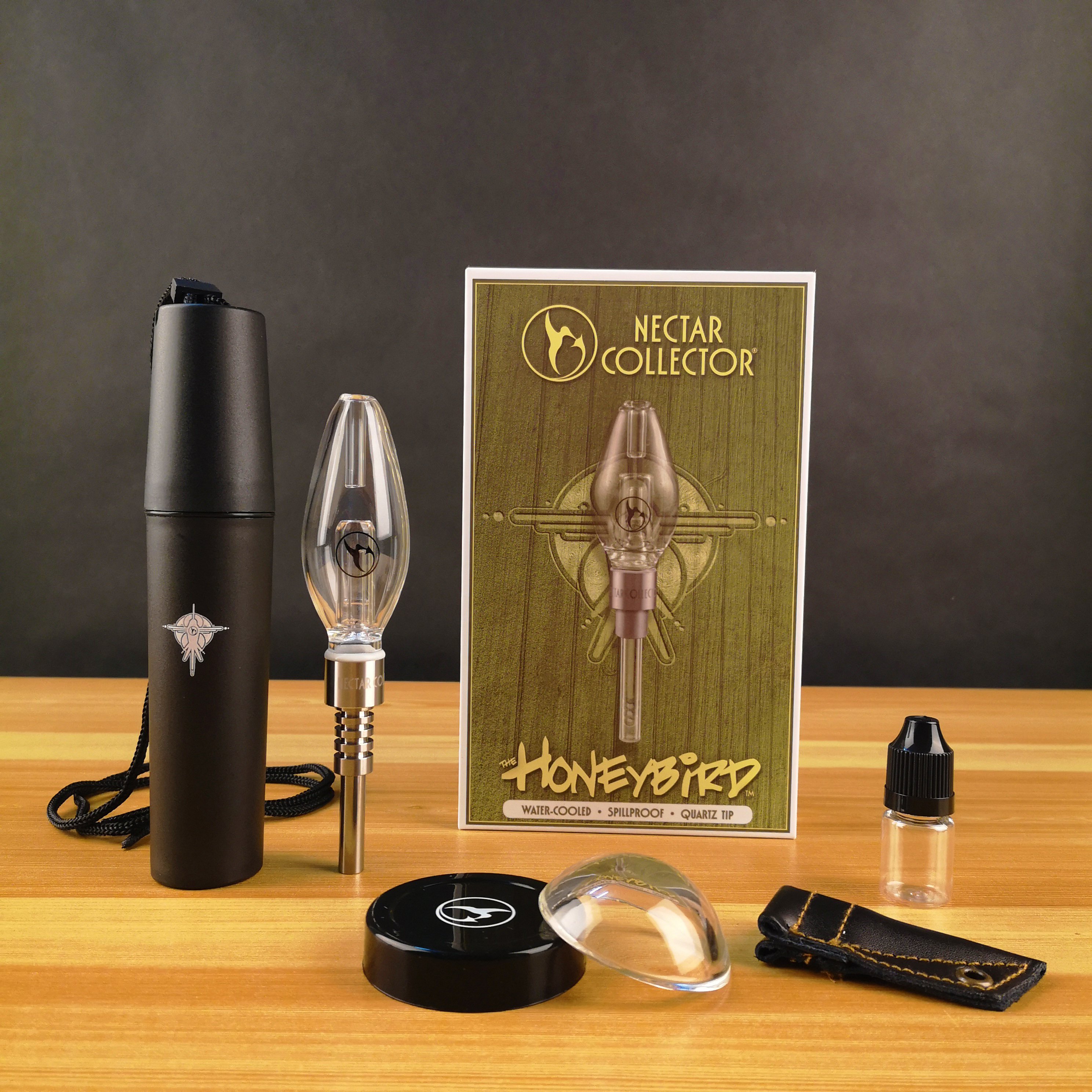 Smoking accessary honeybird kit nectar collector vaporizer Factory Direct wholesales with 3 kinds of tip
Smoking accessary honeybird kit nectar collector vaporizer Factory Direct wholesales with 3 kinds of tip