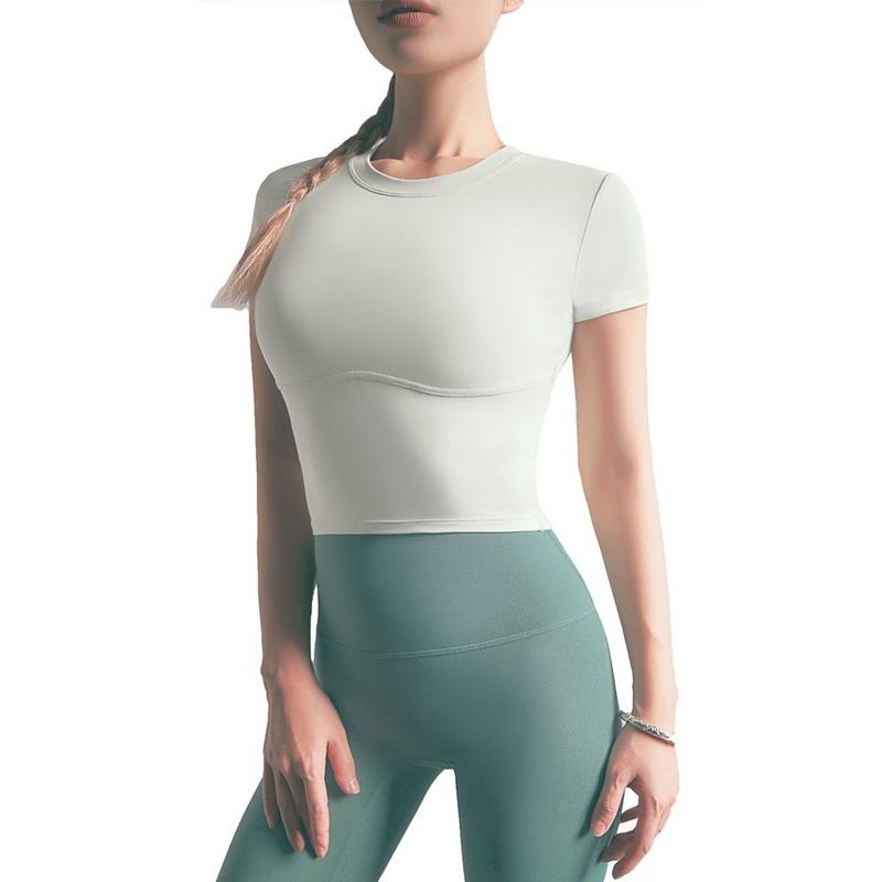 Naked Show Lean Gym Top Running Fitness Short-sleeved Fitness Clothes Workout Push Up Yoga T-shirts Active Wear Slim Stretch, Tide water teal
Naked Show Lean Gym Top Running Fitness Short-sleeved Fitness Clothes Workout Push Up Yoga T-shirts Active Wear Slim Stretch, Tide water teal