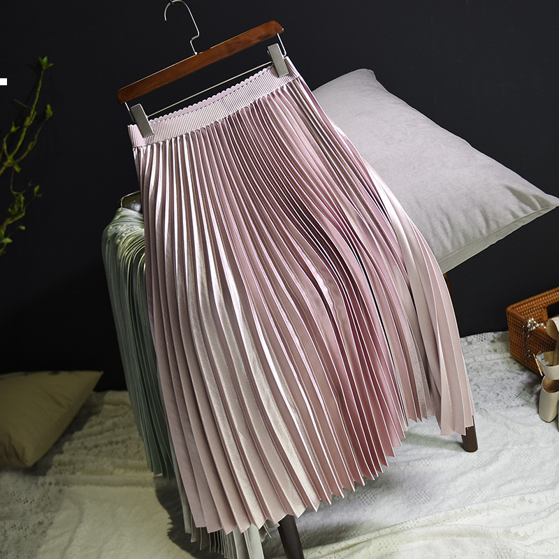 Female 2021 New Autumn Long Line Women Skirts Plied Elastic Waistline Skirt Luxury Designer Woman Clothes Kpop 1bx6 JZUU, White
Female 2021 New Autumn Long Line Women Skirts Plied Elastic Waistline Skirt Luxury Designer Woman Clothes Kpop 1bx6 JZUU, White