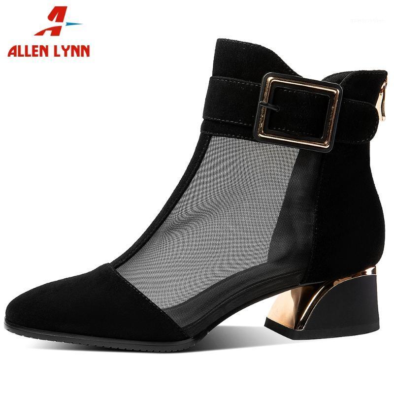 ALLEN Fashion Hot Lady Office Med Heels Shoes Woman Sexy Buckle Metal Ankle Boots Women Genuine Leather Summer Boots1, Black
ALLEN Fashion Hot Lady Office Med Heels Shoes Woman Sexy Buckle Metal Ankle Boots Women Genuine Leather Summer Boots1, Black