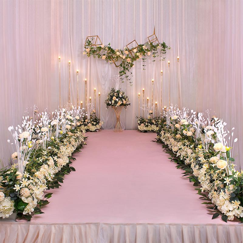 Peacock peony hydrangea party wedding bouquet flower arrangement silk artificial flower row decor iron arch backdrop 50/100cm, Blue 50cm
Peacock peony hydrangea party wedding bouquet flower arrangement silk artificial flower row decor iron arch backdrop 50/100cm, Blue 50cm