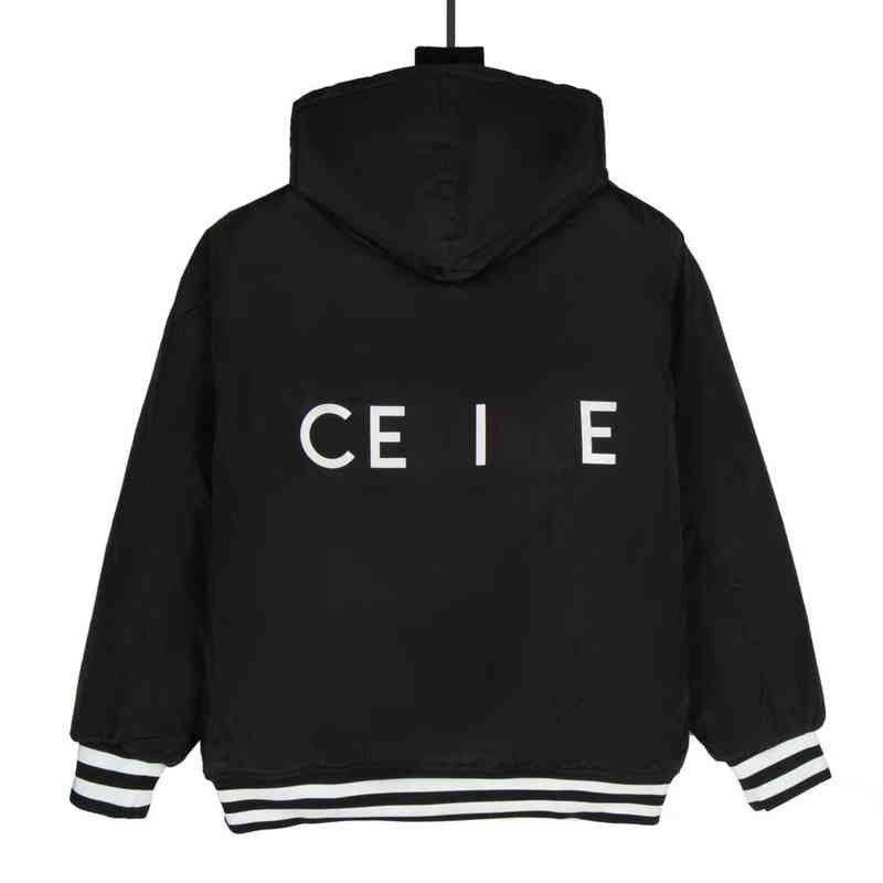 Women' Wool & Blends High version autumn winter cel back letter printed men' and women' hooded windbreaker cotton coat HSPN, Black
Women' Wool & Blends High version autumn winter cel back letter printed men' and women' hooded windbreaker cotton coat HSPN, Black