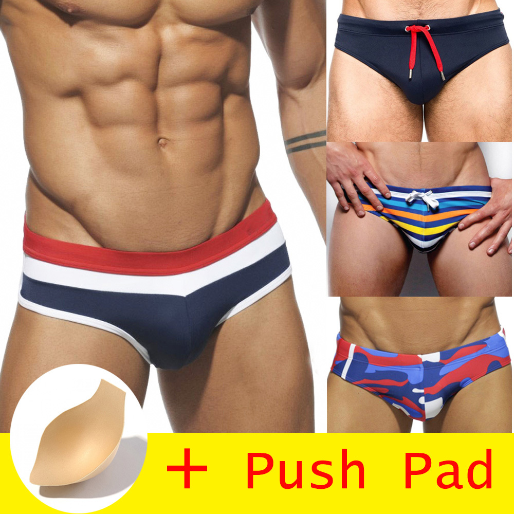 HIBUBBLE 17 Styles Swimwear Men Brief With Push Pad Sexy Swimsuit Waterproof Swimming Trunks For Bathing Swim Shorts Sunga Hot
HIBUBBLE 17 Styles Swimwear Men Brief With Push Pad Sexy Swimsuit Waterproof Swimming Trunks For Bathing Swim Shorts Sunga Hot