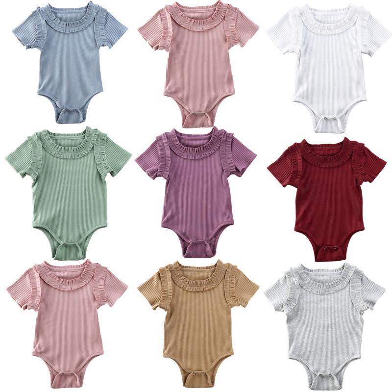 2020 Baby Summer Clothing Infant Newborn Baby Girls Ruffled Ribbed Solid Bodysuits Short Sleeve Sunsuit Stylish Cotton Jumpsuit1, Pink
2020 Baby Summer Clothing Infant Newborn Baby Girls Ruffled Ribbed Solid Bodysuits Short Sleeve Sunsuit Stylish Cotton Jumpsuit1, Pink