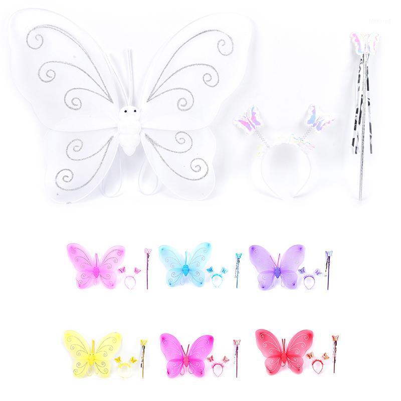 New Multi Colors Princess Girl Kids Lovely Butterfly Wing Wand Headband Fairy Xmas Costume Set For Party Supplies 3Pcs/set1
New Multi Colors Princess Girl Kids Lovely Butterfly Wing Wand Headband Fairy Xmas Costume Set For Party Supplies 3Pcs/set1