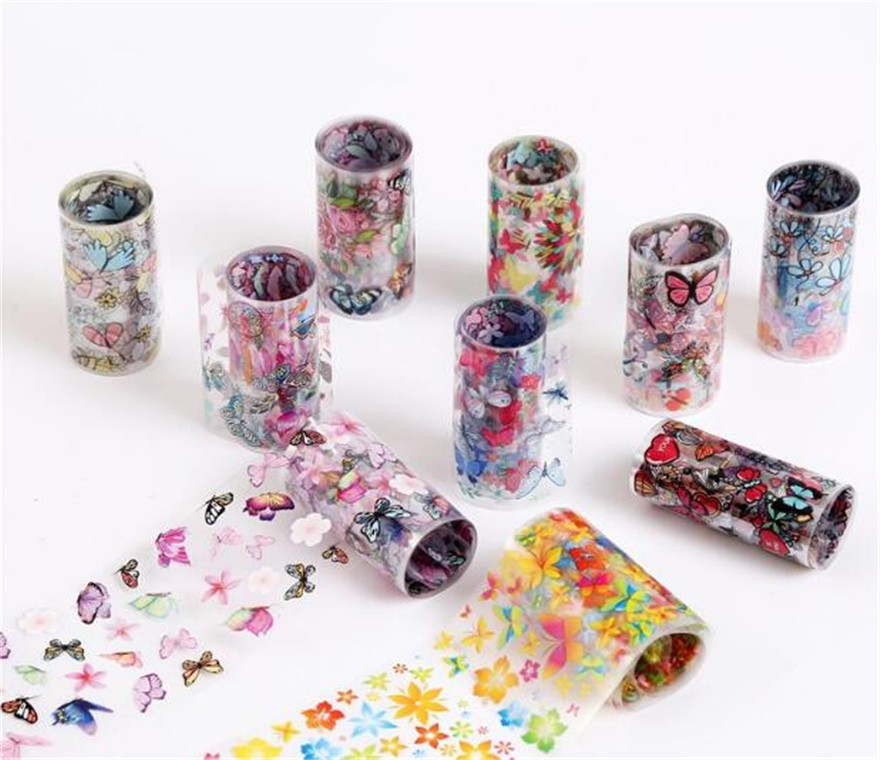Nail Art Transfer Foil Sticker Paper DIY Beauty Polish Design Stylish Nail Decoration Tools XB1