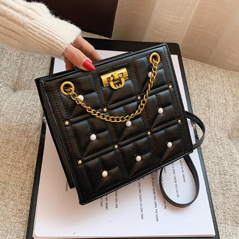 Square Tote Bag 2021 Fashion New High-quality PU Leather Women's Designer Handbag Chain Shoulder Messenger Bag, White
Square Tote Bag 2021 Fashion New High-quality PU Leather Women's Designer Handbag Chain Shoulder Messenger Bag, White