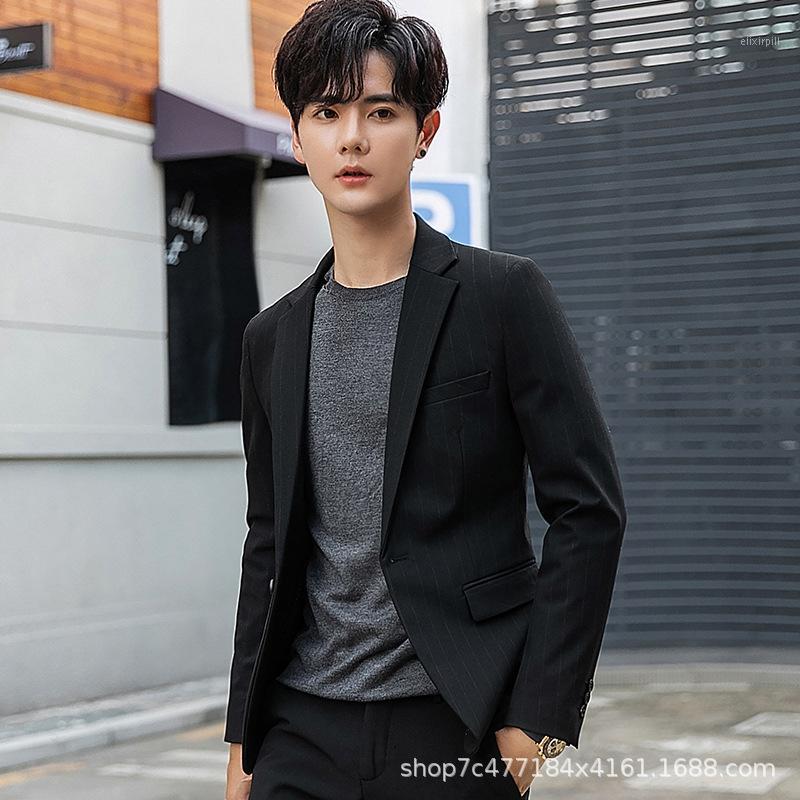 Men's Suits & Blazers Casual West Decoration Body Korean Version Of The Young Striped Small Suit Men's Jacket Top Youth Trend Handsome, Black
Men's Suits & Blazers Casual West Decoration Body Korean Version Of The Young Striped Small Suit Men's Jacket Top Youth Trend Handsome, Black