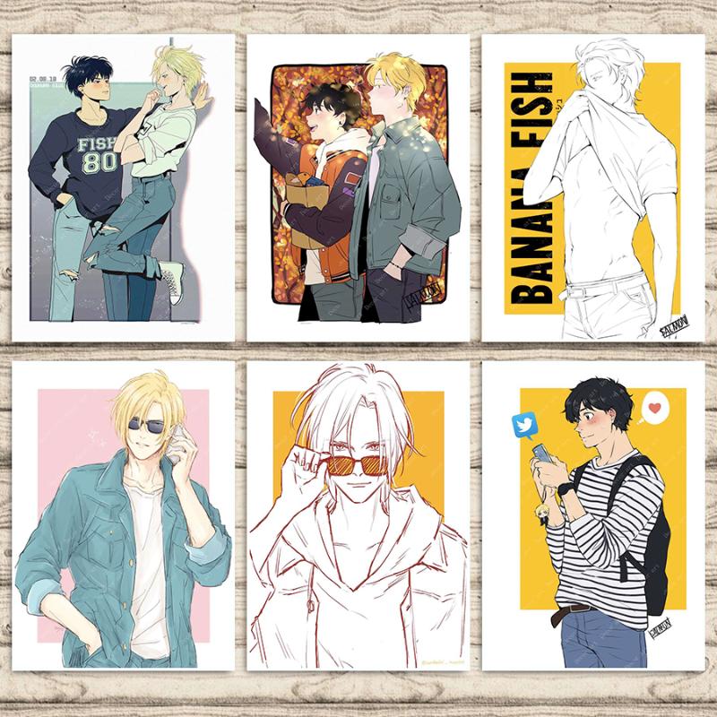Banana Fish Ash Lynx Japan Anime Cartoon Canvas Painting Vintage Wall Picture Kraft Poster Coated Wall Stickers Home Decor Gift
Banana Fish Ash Lynx Japan Anime Cartoon Canvas Painting Vintage Wall Picture Kraft Poster Coated Wall Stickers Home Decor Gift