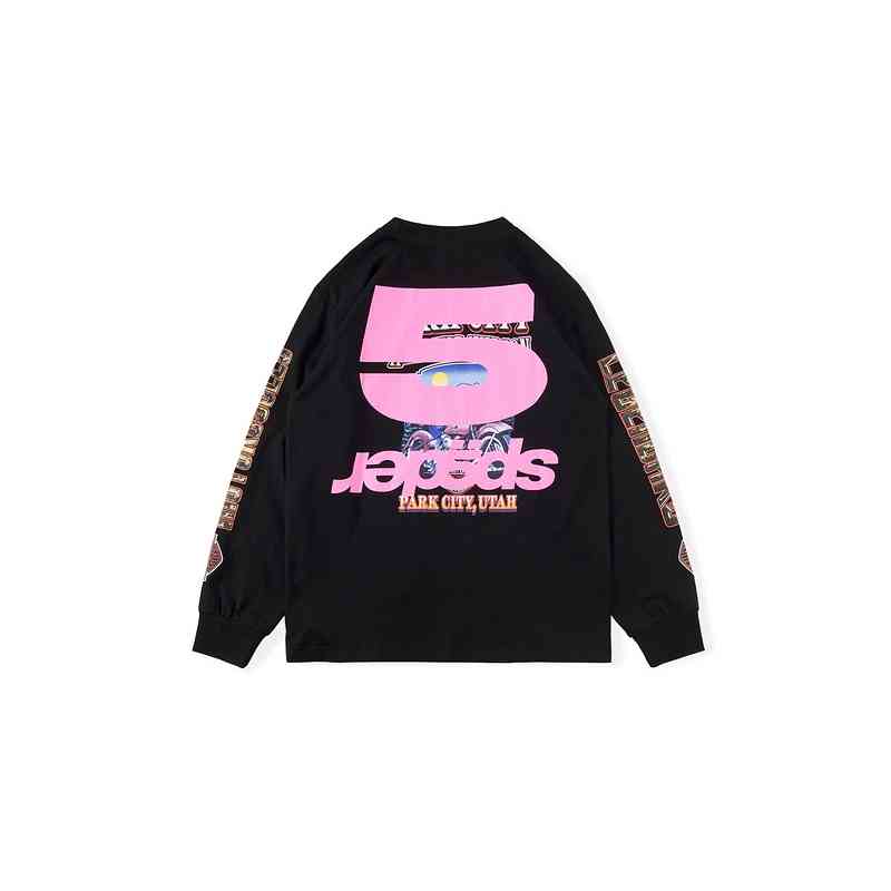 1:1 Version Young Thug Sp5der 555555 Pink Long Sleeve Tee Men Women Couple t Shirt High Street Hip Hop Casual Oversize T-shirt, Black
1:1 Version Young Thug Sp5der 555555 Pink Long Sleeve Tee Men Women Couple t Shirt High Street Hip Hop Casual Oversize T-shirt, Black