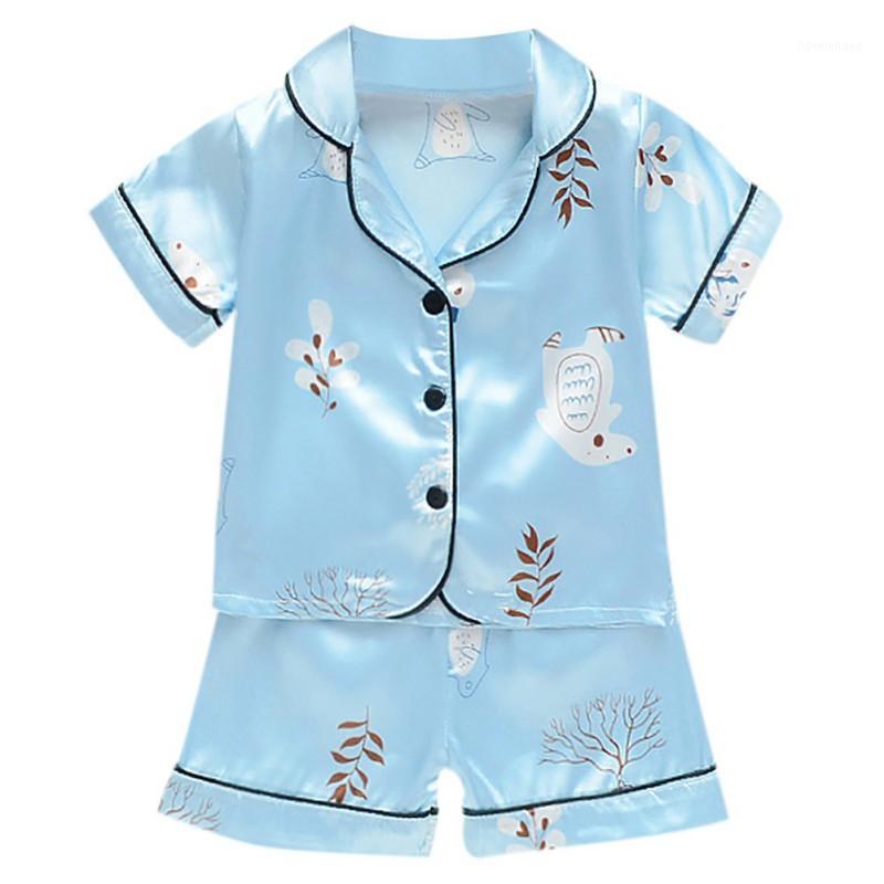 Baby Pajamas Set Short Sleeve Child Blouse Tops+Shorts Sleepwear Kids Clothes Pajama Sets Boys Girls Cartoon Deer Print Outfits1, Beige 
Baby Pajamas Set Short Sleeve Child Blouse Tops+Shorts Sleepwear Kids Clothes Pajama Sets Boys Girls Cartoon Deer Print Outfits1, Beige
