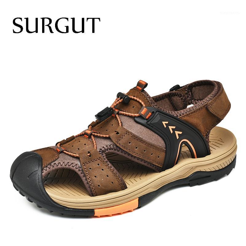 SURGUT Classic Men's Sandals Summer Genuine Leather Sandals Comfortable Sole Men Shoes Big Size Soft Men Casual Roman1, 02 dark brown
SURGUT Classic Men's Sandals Summer Genuine Leather Sandals Comfortable Sole Men Shoes Big Size Soft Men Casual Roman1, 02 dark brown