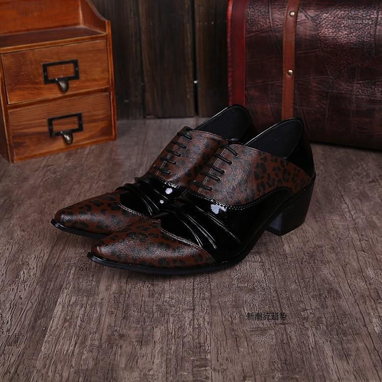 Sapato social men shoes leather pointed toe dress shoes brown oxford high heels lace up formal alligator for men1, As picture
Sapato social men shoes leather pointed toe dress shoes brown oxford high heels lace up formal alligator for men1, As picture