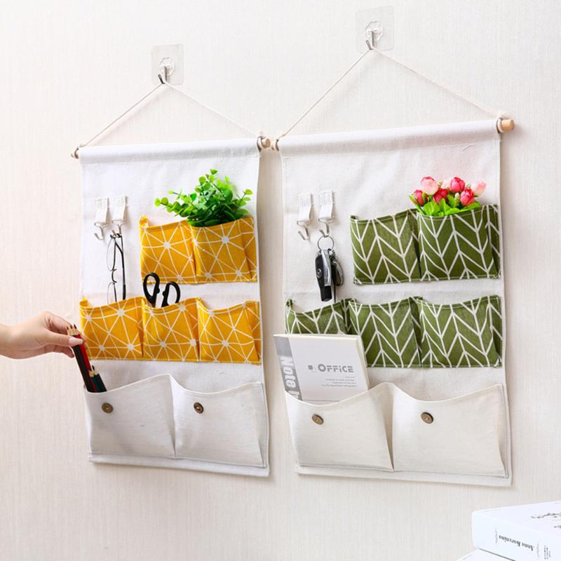 Nordic Simple Cotton Hanging Storage Bag 7 Pockets Wall Mounted Wardrobe Hang Bag Wall Pouch Cosmetic Toys Organizer for Kitchen
Nordic Simple Cotton Hanging Storage Bag 7 Pockets Wall Mounted Wardrobe Hang Bag Wall Pouch Cosmetic Toys Organizer for Kitchen