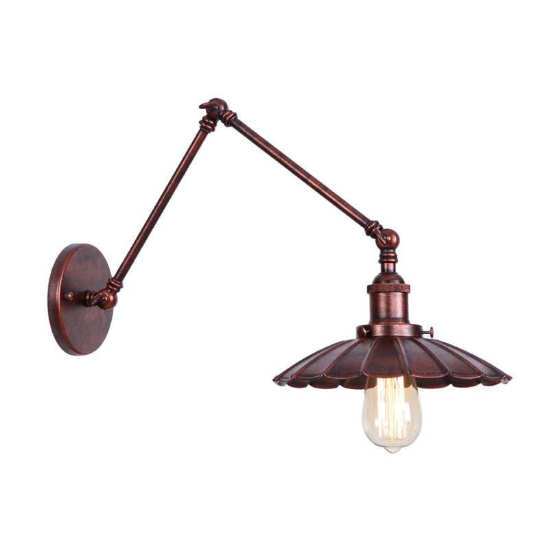 Rust Iron Long Arm Wall Sconce Edison Adjust LED Wall Light American Loft Bedside Lamp Industrial Vintage Lighting
Rust Iron Long Arm Wall Sconce Edison Adjust LED Wall Light American Loft Bedside Lamp Industrial Vintage Lighting