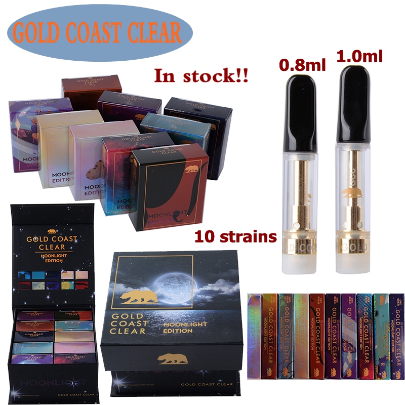 GOLD COAST CLEAR Vape Pen Cartridges Atomizers 0.8ml 1ml Ceramic Cartridge Empty Glass Tank Thick Oil Dab Wax Vaporizer Carts 510 Thread Wholeasle
GOLD COAST CLEAR Vape Pen Cartridges Atomizers 0.8ml 1ml Ceramic Cartridge Empty Glass Tank Thick Oil Dab Wax Vaporizer Carts 510 Thread Wholeasle
