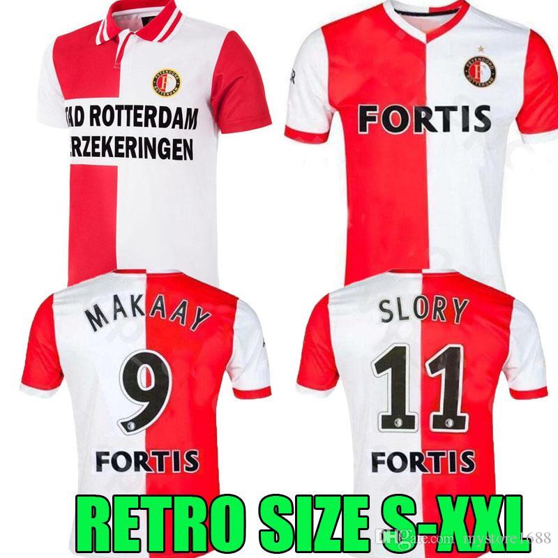 2007 2008 1994 1995 Feyenoord V. BRONCKHORST Mens Retro Soccer Jerseys 94 95 07 08 MAKAAY SLORY Home Football Shirt Uniforms Voetbalshirts
2007 2008 1994 1995 Feyenoord V. BRONCKHORST Mens Retro Soccer Jerseys 94 95 07 08 MAKAAY SLORY Home Football Shirt Uniforms Voetbalshirts