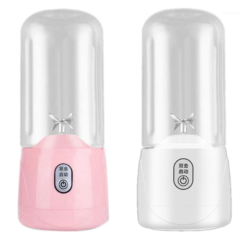 2Pcs 6 Blades Juicer Usb Rechargeable Smoothie Blender Machine Mixer Juice Cup Maker Fast Blenders - Pink & White1
2Pcs 6 Blades Juicer Usb Rechargeable Smoothie Blender Machine Mixer Juice Cup Maker Fast Blenders - Pink & White1