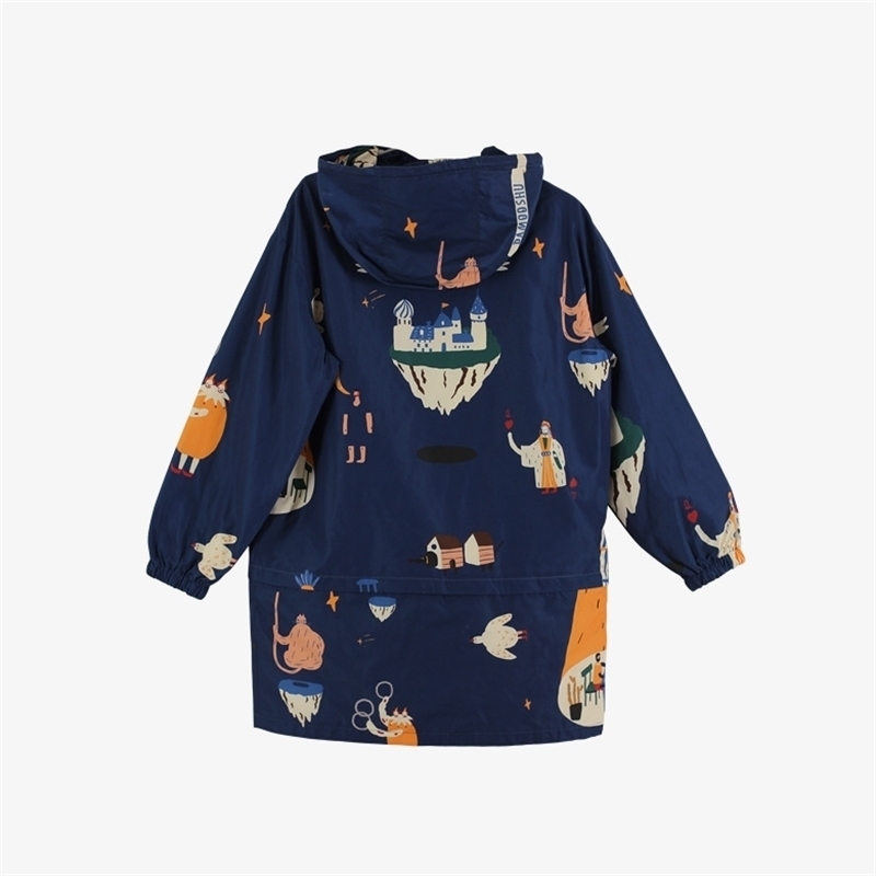 Antumn Winter New Women Trench Jackets Korean Playful Windbreaker Hooded Outwear Original Loose Long Coat 201102