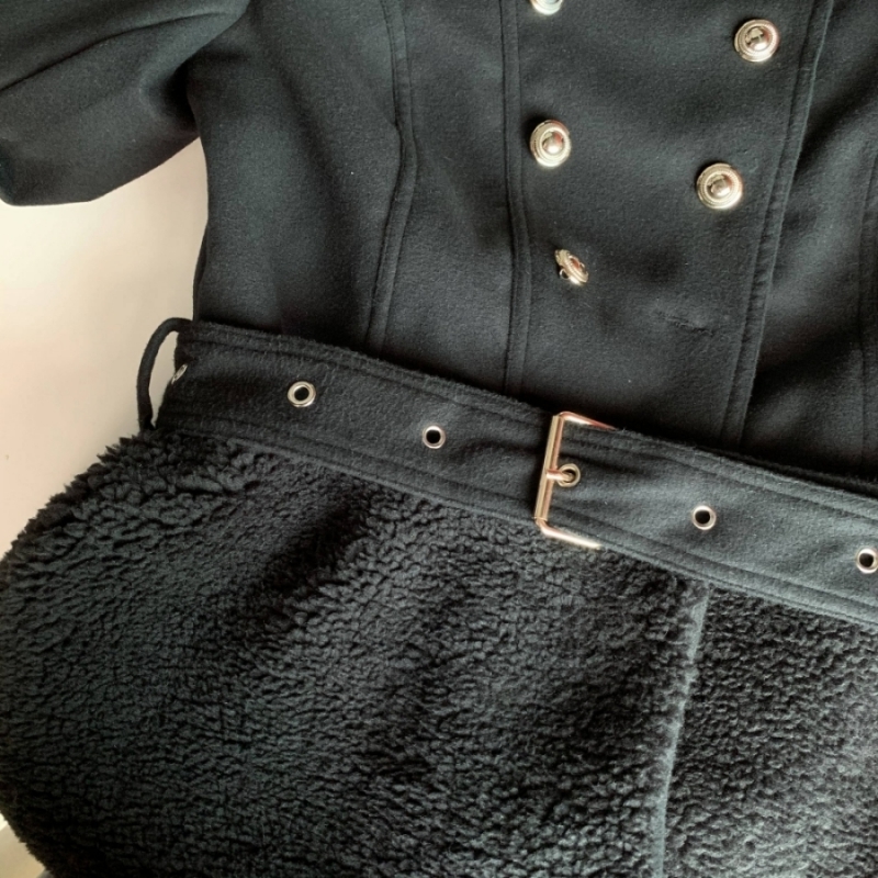 Winter DoubleBreasted Coat Women Overcoat Jacket Thick Warm Fleece Jacket Korean Plus Size Wrap Coat Casual 201102