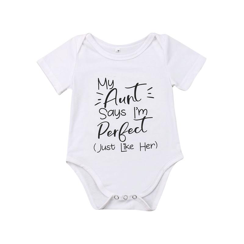Newborn Kids Baby Boy Girl My Anut says Letter Print Romper Bodysuit Summer Short Sleeve Clothes Outfits, As pic
Newborn Kids Baby Boy Girl My Anut says Letter Print Romper Bodysuit Summer Short Sleeve Clothes Outfits, As pic