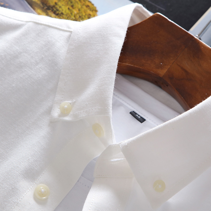 Autumn Shirts Men Fashion Fitted Dress Shirt Casual Solid Long Sleeve Slim Fit White Imported Shirts Male Blouses Plus Size 5XL Y200408