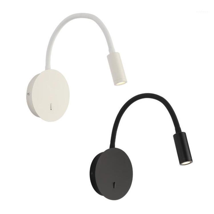 3W CREE LED Bedside Light Fixture Wall Mount Lamp Switch Reading Spotlight Hotel White/Black Shell1
3W CREE LED Bedside Light Fixture Wall Mount Lamp Switch Reading Spotlight Hotel White/Black Shell1
