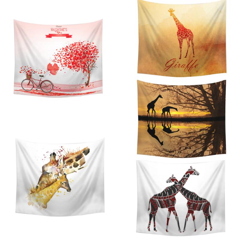Giraffe Series Print Tapestry Art Wall Hanging Blanket Beach Towel Background Cloth Yoga Mat Rug Home Bedroom Decor
Giraffe Series Print Tapestry Art Wall Hanging Blanket Beach Towel Background Cloth Yoga Mat Rug Home Bedroom Decor